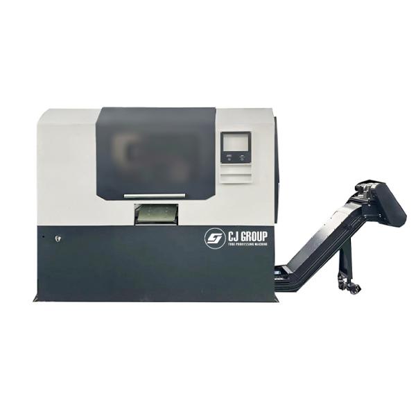 CNC Chamfering Machine With Chip Conveyor