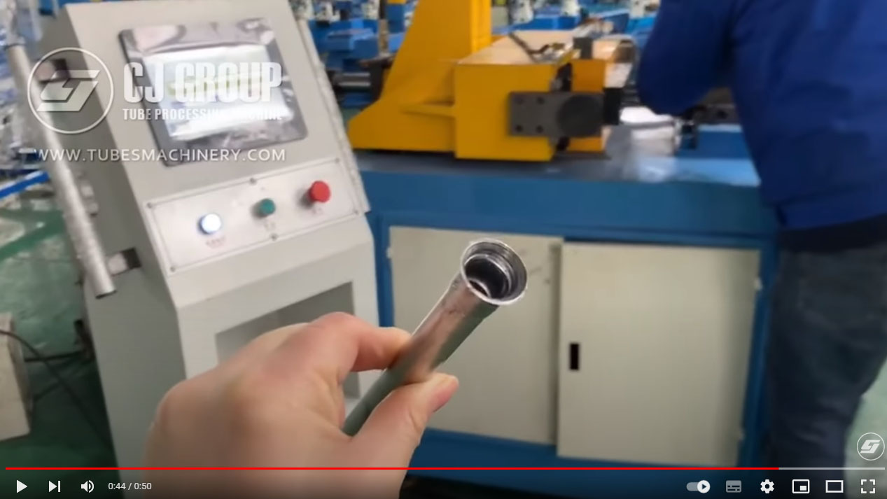 Video: Automatic Tube Forming, Tube End Flanging, Flaring Machine