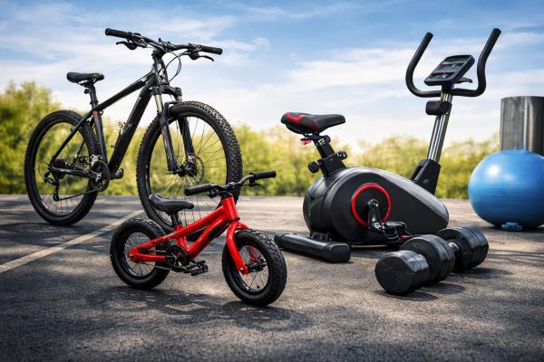 Bicycle, Kids Bike & Fitness Equipment